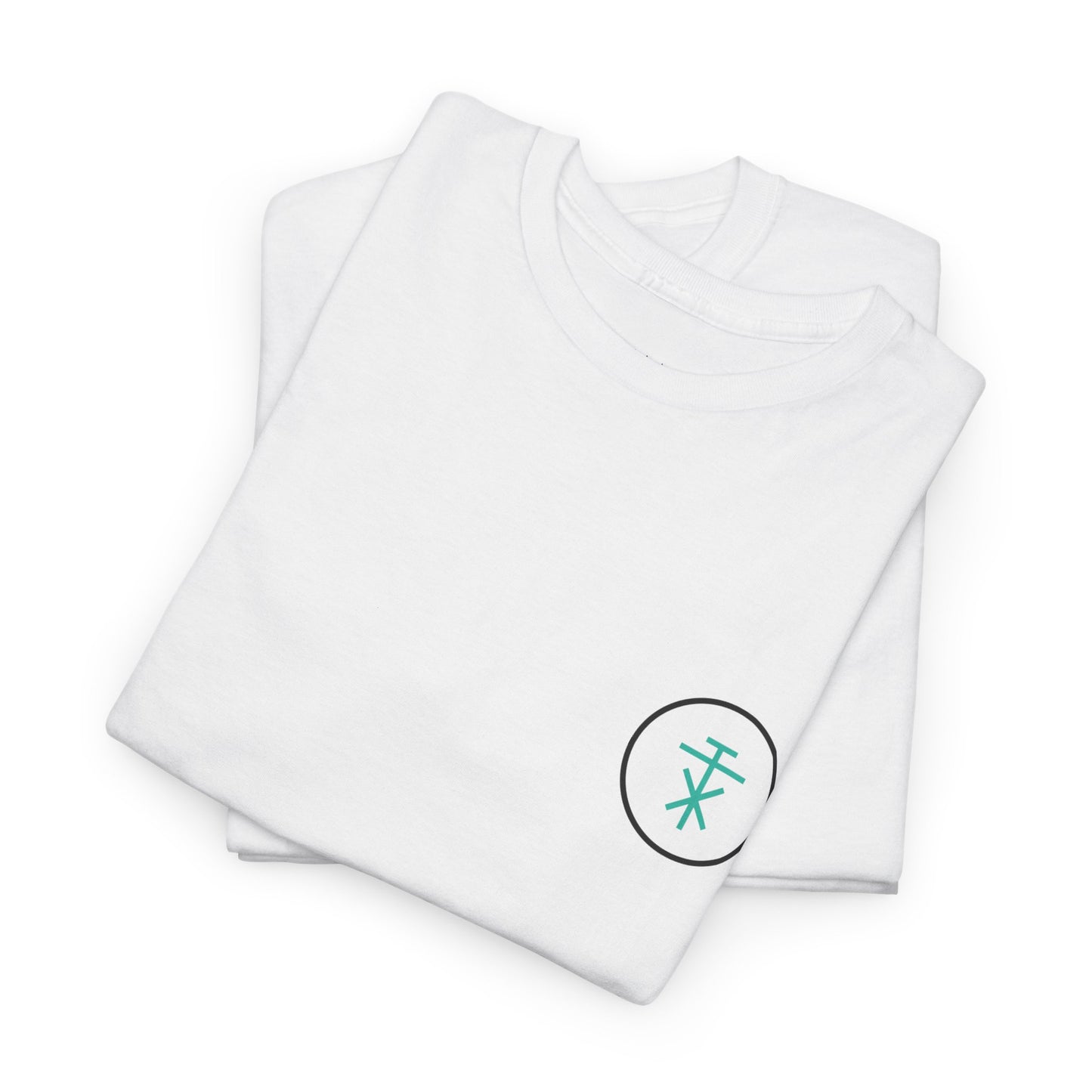 TALAX Emblem Circle Tee – White