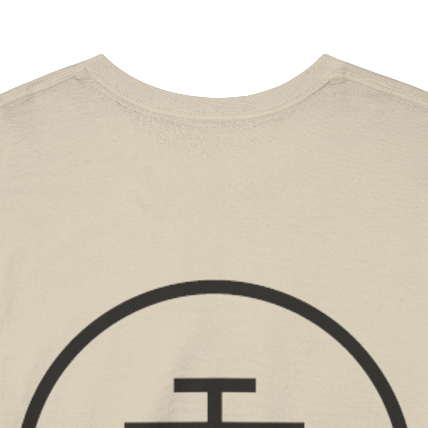 TALAX Emblem Circle Tee – Sand
