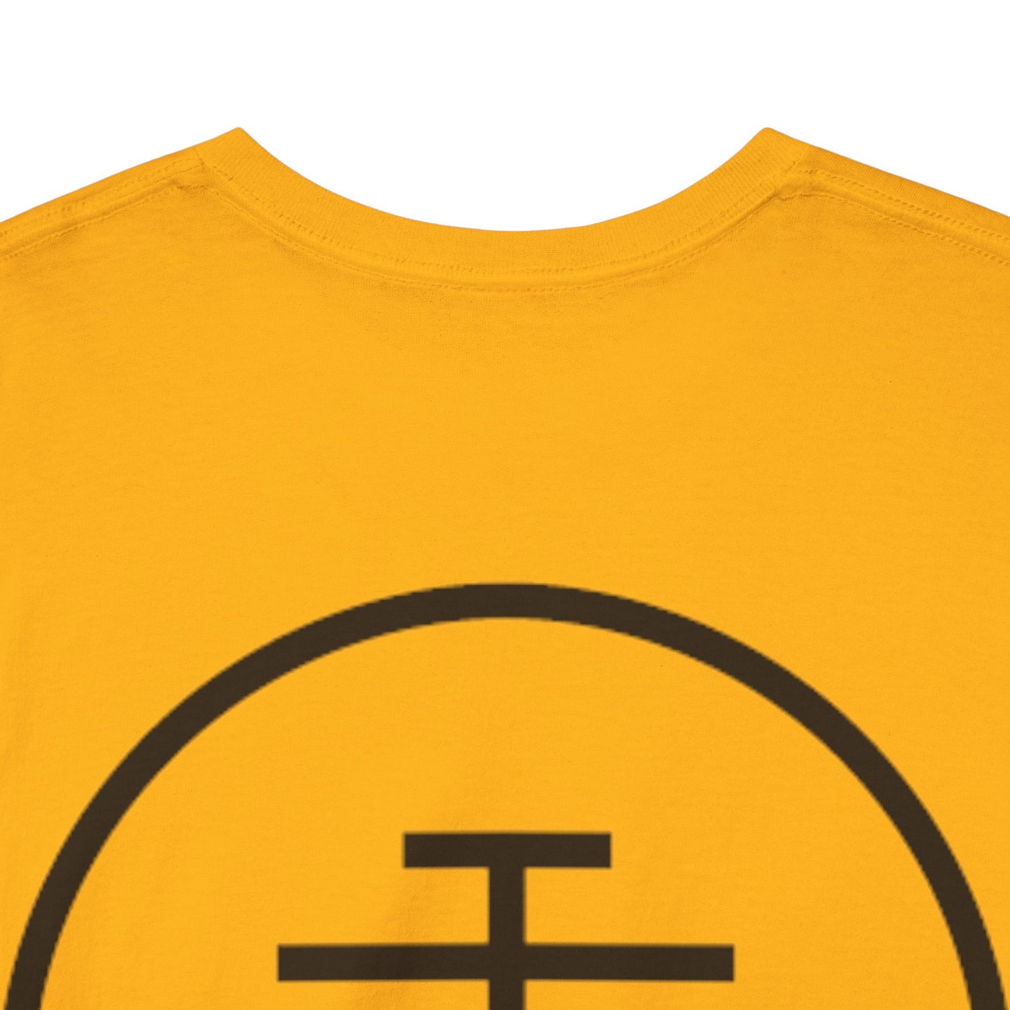 TALAX Emblem Circle Tee – Yellow