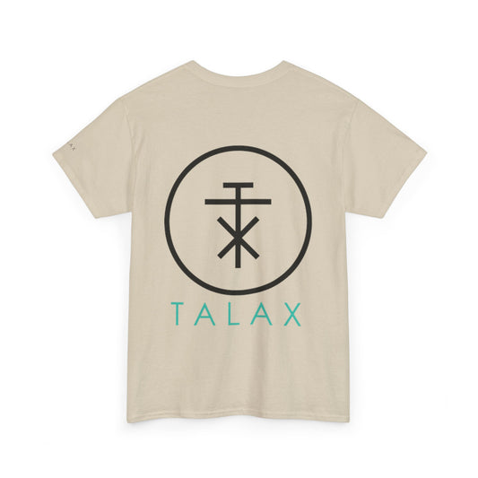 TALAX Emblem Circle Tee – Sand