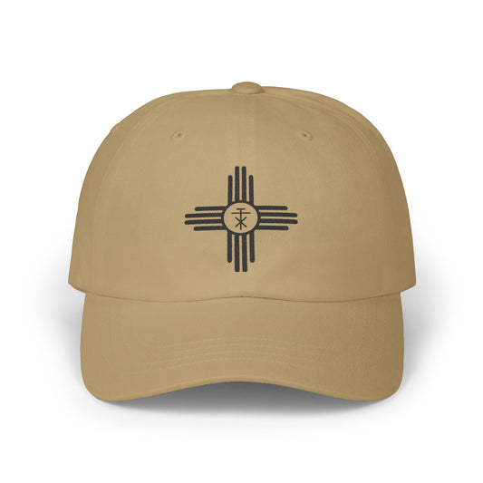 Kahki Zia Cross Dad Cap