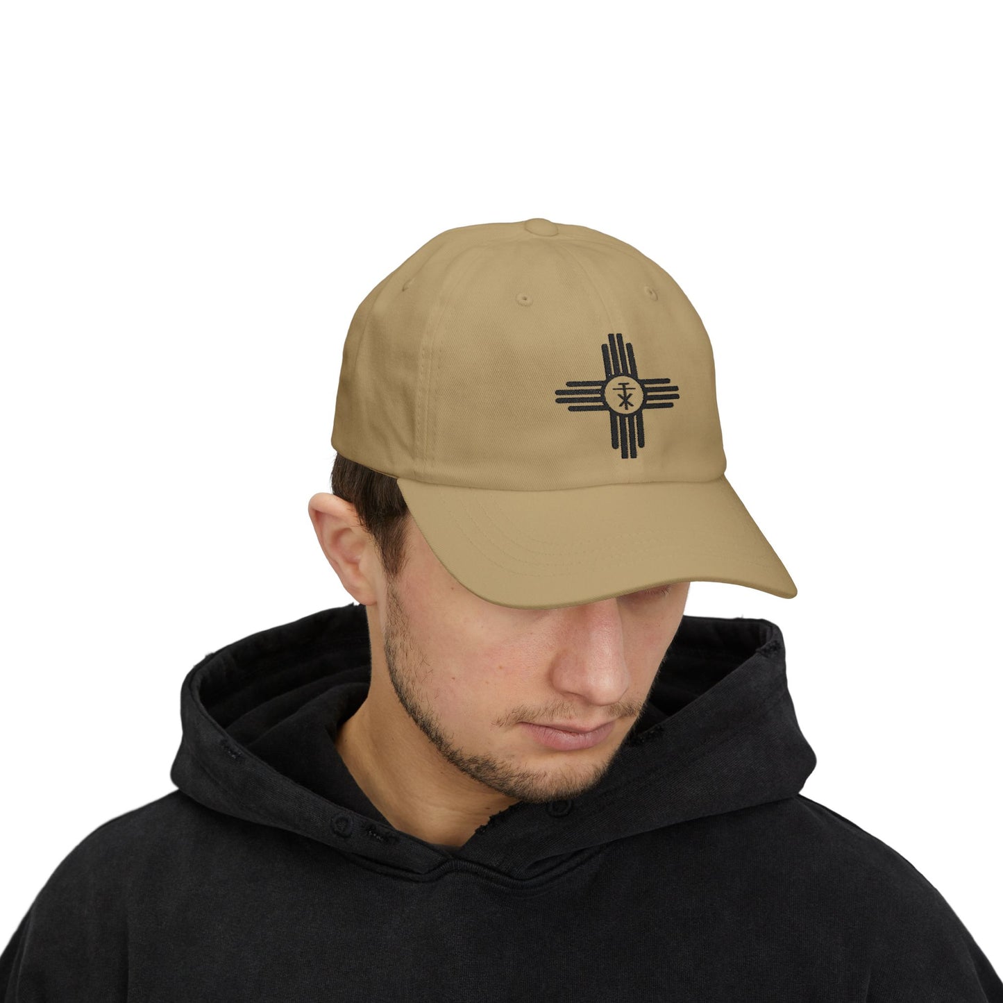 Kahki Zia Cross Dad Cap